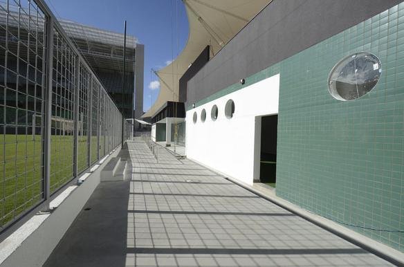 Imagens do Independncia, que ser reaberto no dia 25 de abril com o amistoso entre Amrica e Argentinos Juniors, da Argentina