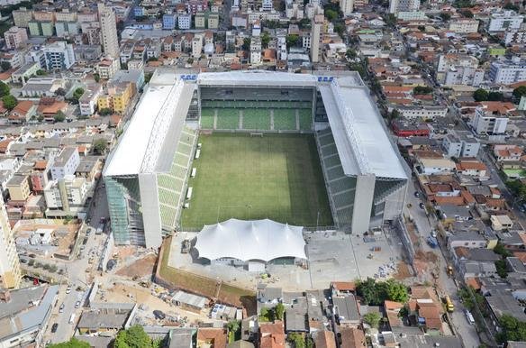 Imagens do Independncia, que ser reaberto no dia 25 de abril com o amistoso entre Amrica e Argentinos Juniors, da Argentina