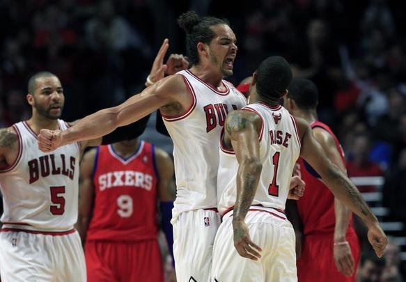 Chicago Bulls vence o Philadelphia 76ers pelo placar de 103 a 91