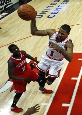 Chicago Bulls vence o Philadelphia 76ers pelo placar de 103 a 91