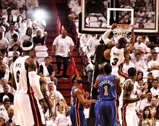 Miami Heat faz 1 a 0 no playoff contra New York  Knicks: 100 a 67