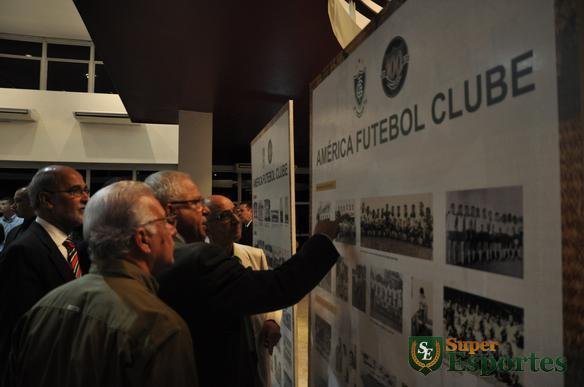 Cerimnia em comemorao ao centenrio do Amrica