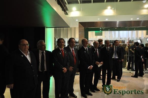 Cerimnia em comemorao ao centenrio do Amrica