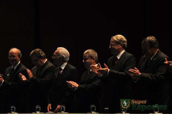 Cerimnia em comemorao ao centenrio do Amrica