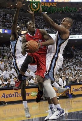 Imagens dos playoffs da NBA desta quinta-feira