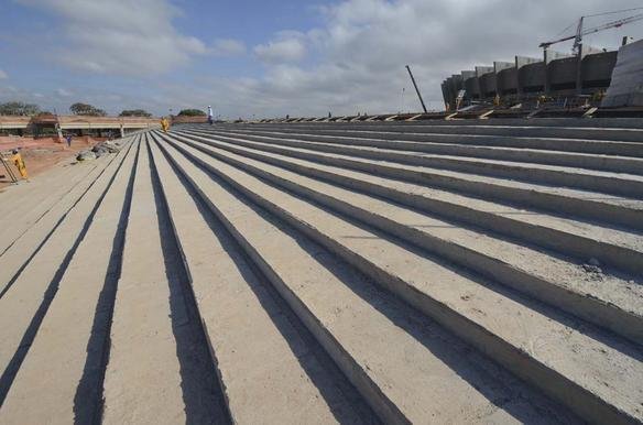 Obras no Mineiro visando  Copa das Confederaes e  Copa do Mundo
