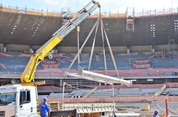 Obras no Mineiro visando  Copa das Confederaes e  Copa do Mundo