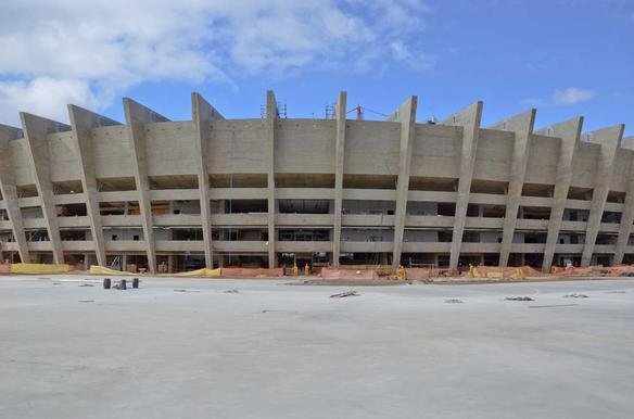 Obras no Mineiro visando  Copa das Confederaes e  Copa do Mundo