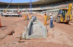 Obras no Mineiro visando  Copa das Confederaes e  Copa do Mundo