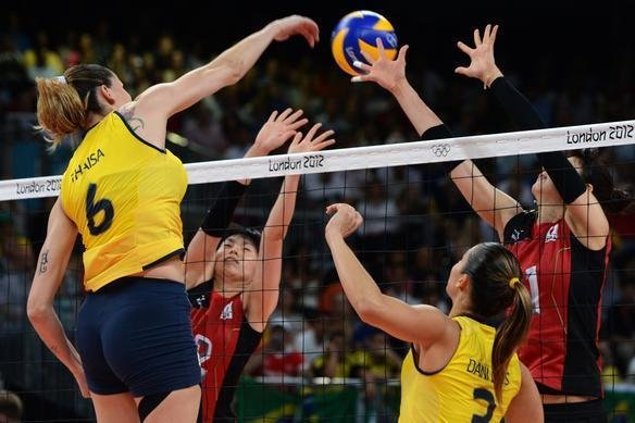 Brasil derrotou Japo por 3 sets a 0 na semifinal do vlei feminino e enfrentar EUA na deciso