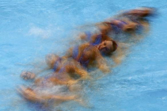 Belas imagens das apresentaes de nado sincronizado