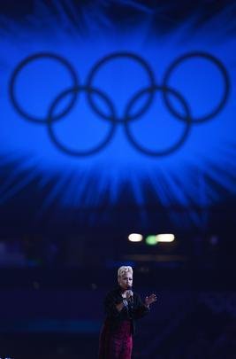 Imagens de encerramento dos Jogos Olmpicos de Londres