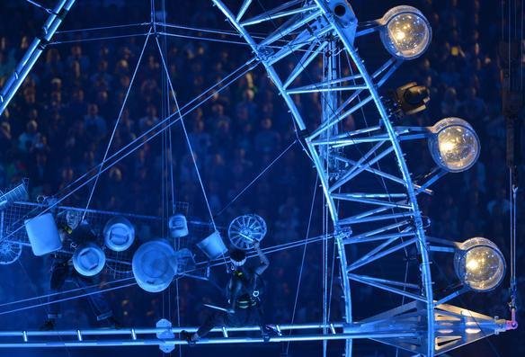 Imagens de encerramento dos Jogos Olmpicos de Londres