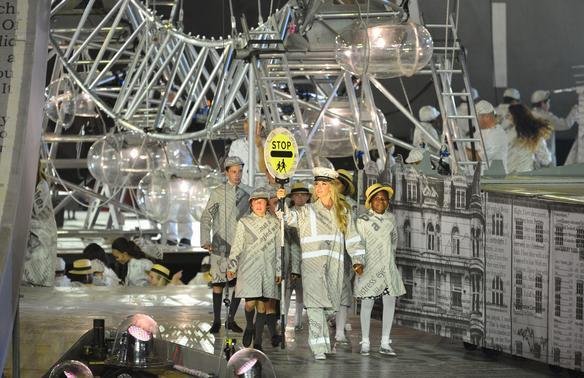 Imagens de encerramento dos Jogos Olmpicos de Londres