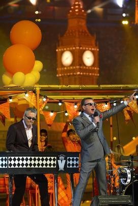 Imagens de encerramento dos Jogos Olmpicos de Londres