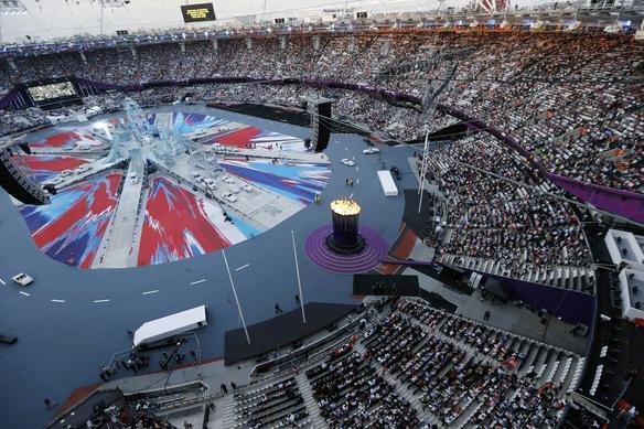 Imagens de encerramento dos Jogos Olmpicos de Londres