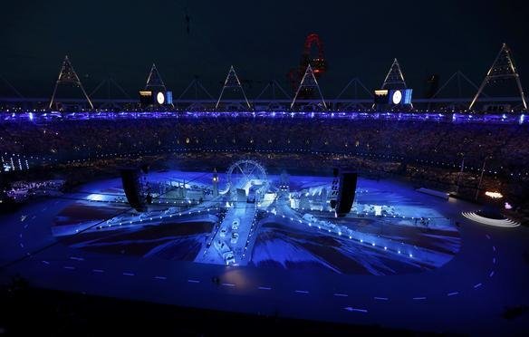 Imagens de encerramento dos Jogos Olmpicos de Londres