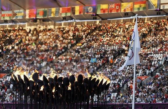 Imagens de encerramento dos Jogos Olmpicos de Londres