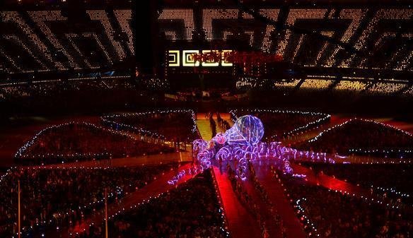 Imagens de encerramento dos Jogos Olmpicos de Londres