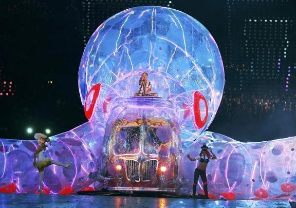 Imagens de encerramento dos Jogos Olmpicos de Londres