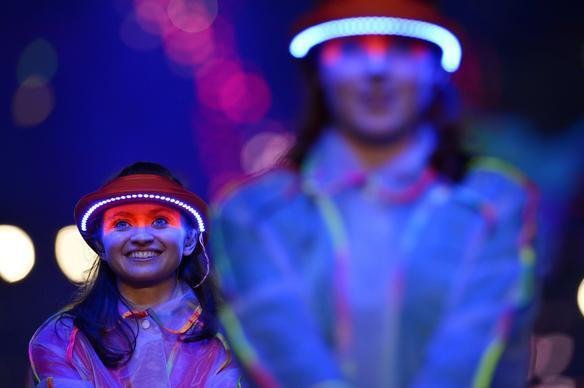 Cerimnia de abertura dos Jogos Paralmpicos de Londres no Parque Olmpico