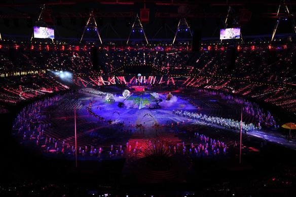 Cerimnia de abertura dos Jogos Paralmpicos de Londres no Parque Olmpico