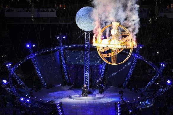 Cerimnia de abertura dos Jogos Paralmpicos de Londres no Parque Olmpico