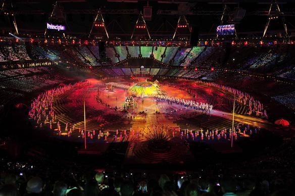 Cerimnia de abertura dos Jogos Paralmpicos de Londres no Parque Olmpico
