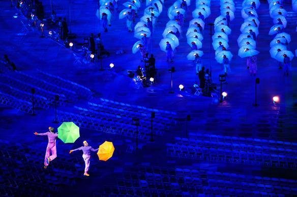 Cerimnia de abertura dos Jogos Paralmpicos de Londres no Parque Olmpico