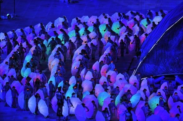 Cerimnia de abertura dos Jogos Paralmpicos de Londres no Parque Olmpico