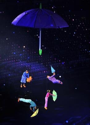 Cerimnia de abertura dos Jogos Paralmpicos de Londres no Parque Olmpico