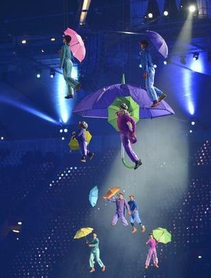 Cerimnia de abertura dos Jogos Paralmpicos de Londres no Parque Olmpico