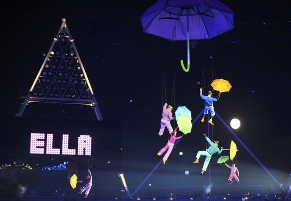 Cerimnia de abertura dos Jogos Paralmpicos de Londres no Parque Olmpico