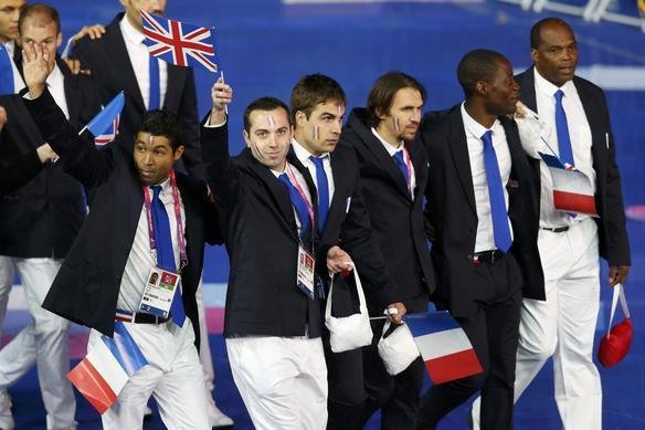 Delegaes desfilam na abertura dos Jogos Paralmpicos de Londres - 29/08