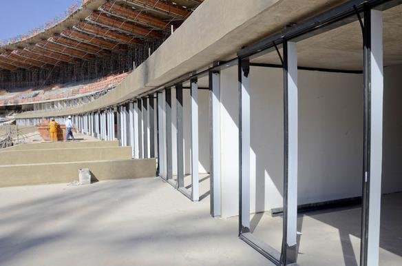 Novas imagens do Mineiro divulgadas pela Secopa nesta segunda-feira (03/09/12)