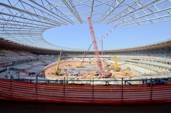 Imagens da nova cobertura do Mineiro impressionam