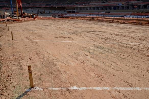 Secopa divulgou nesta quarta-feira novas fotos das obras de modernizao do Mineiro