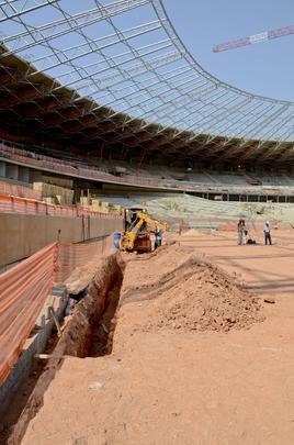 Secopa divulgou nesta quarta-feira novas fotos das obras de modernizao do Mineiro