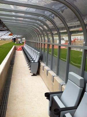 'Banco' ter 29 assentos confortveis para as estrelas do futebol mineiro, nacional e mundial