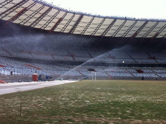 Sistema de irrigao (setor Norte)