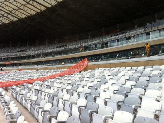 Assentos do anel inferior