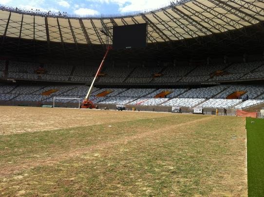 Viso geral do setor Sul (desde o gramado)