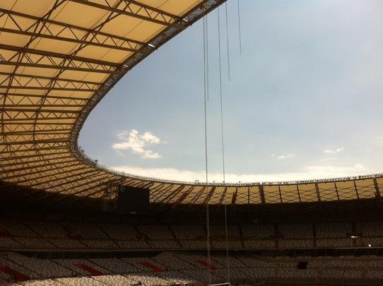 Anel superior e nova cobertura