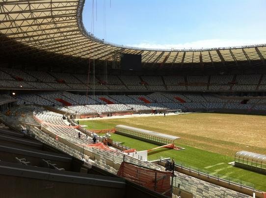 Viso dos camarotes do Mineiro