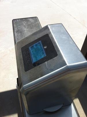 Catracas de acesso ao estdio