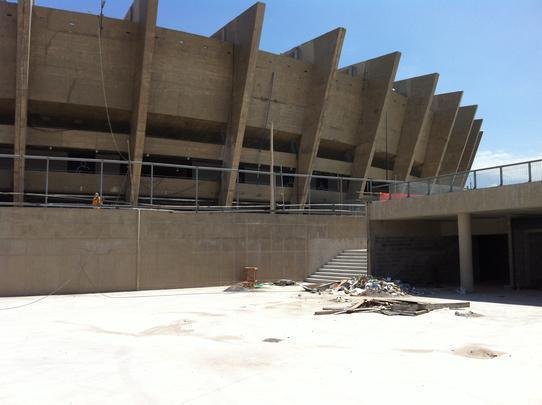 Esplanada - setor onde ficaro as lojas