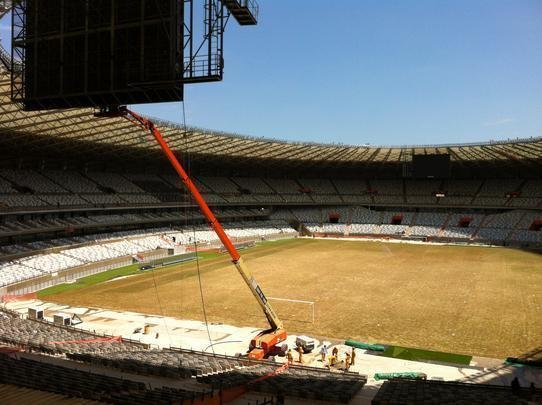 Viso por trs do telo Sul (torcida do Cruzeiro)