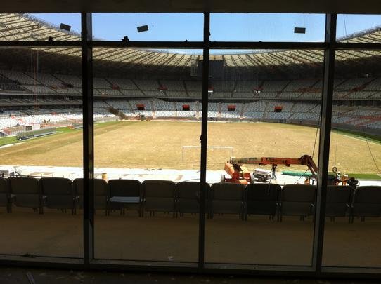 Viso panormica do restaurante (setor Sul) - torcida do Cruzeiro