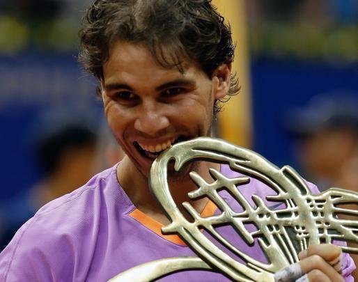 Rafael Nadal � campe�o do Aberto do Brasil 