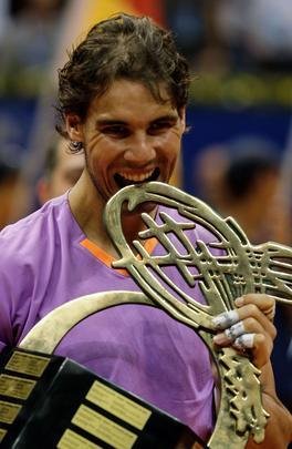 Rafael Nadal � campe�o do Aberto do Brasil 